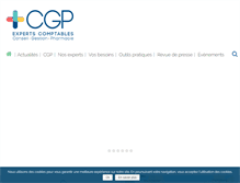 Tablet Screenshot of conseil-gestion-pharmacie.com